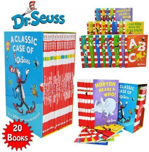 The Essential Dr. Seuss Collection [40 Book Set, Includes The Cat